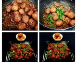 A picture of step 3 of Cabbage Manchurian.
