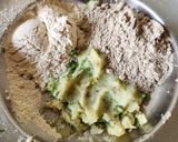A picture of step 2 of Water Chestnut Buckwheat Mix Aloo Paratha (Vrat - Farali Paratha).