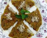 عکس مرحله 5 از دستور کشک گوجه بادمجان دودی