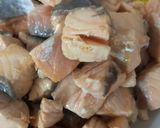 Foto del paso 2 de la receta: Tagliatelle en salsa con salmón