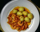 Foto langkah ke 5 dari resep Sambal Goreng Telur Puyuh Udang.