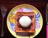 A picture of step 3 of Mochi Ice Cream and Sweet Red Bean Toast.