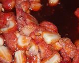 A picture of step 2 of Strawberry dip.