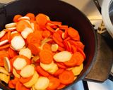 Gévagomba vadasmártásban recept fázis 2 fotója