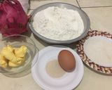 Foto langkah ke 1 dari resep Bakpao buah naga.