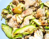 Une image de l'étape 4 de Tagliatelles de courgettes.