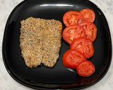 Foto del passaggio 4 della ricetta Salmone in crosta di semi di sesamo e di papavero 🐟