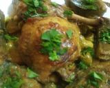 صورة لخطوة 5 من وصفة طاجين القرنون أو الأرضي شوكي بالدجاج والزيتون 🍗🍡
