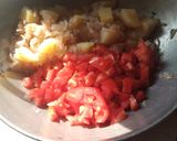 A picture of step 3 of Gobhi ki sabji.