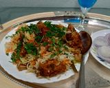 A picture of step 9 of Chicken Dum Biryani.