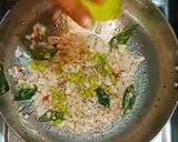 A picture of step 5 of South Indian platter.