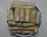 Hình bước làm 3 của món Chả Giò Sake (Món Chay)