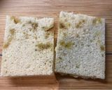 A picture of step 2 of Mayo shredded chicken with melted cheese sandwich.