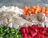 Foto del paso 3 de la receta: Cabecero de cerdo relleno