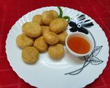 A picture of step 2 of Besan /Chickpea flour Khasta Kachori.