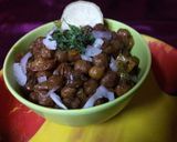 चटपटीत चना उसळ (chana usal recipe in marathi) रेसिपी स्टेप 4 फोटो 