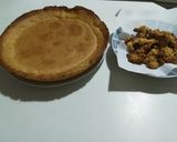 Φωτογραφία βήματος 6 της συνταγής Τάρτα κρέμας με crumble και μπανάνα - φράουλα 🍓😋