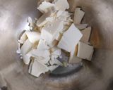 A picture of step 1 of Motichur truffles.