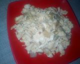 A picture of step 2 of Egg sauce.