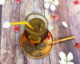 Hình bước làm 2 của món Trà Đào Hạt Chia