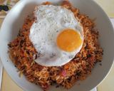 Une image de l'étape 10 de Riz frit au Kimchi.