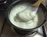 Milk Warabi Mochi (Japanese Sweets) recipe step 3 photo