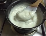 A picture of step 3 of Milk Warabi Mochi (Japanese Sweets).