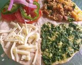 A picture of step 3 of Trending Roti Wrap.