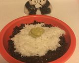A picture of step 4 of Coconut rice & black beans.