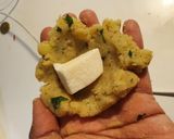 A picture of step 2 of Cheese potato balls.