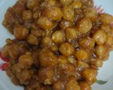 A picture of step 2 of Chickpea chaat.