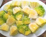 Foto del paso 1 de la receta Ensalada de cogollos con queso fresco batido