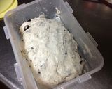 黑橄欖佛卡夏麵包（免揉）的食譜步驟5照片