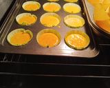 A picture of step 6 of Sweet Pumpkin Muffins with Cinnamon and Nutmeg.