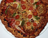 Foto del paso 7 de la receta: Pizza con base de pollo🇮🇹Keto/Sin Gluten/Low carb