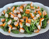 Foto del paso 1 de la receta: Ensalada palitos de cangrejos tropical