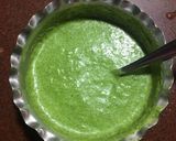 A picture of step 4 of Egg Hariyali.