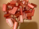 Poached rhubarb