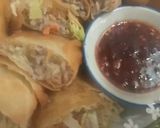 A picture of step 4 of Fried Spring Rolls.