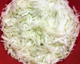 Tökfőzelék cukkiniből recept fázis 2 fotója