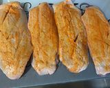Une image de l'étape 4 de Filets de canard marinés citron vert poivron et oignon rouge caramélisé.