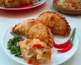 Foto langkah ke 10 dari resep Jalankote (Pastel Isi Sayuran).