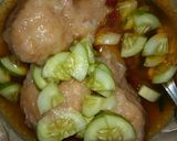 Foto langkah ke 11 dari resep Pempek udang rebus.