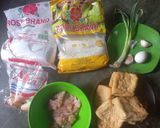 Foto langkah ke 1 dari resep Tahu bakso ayam.