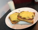Gombaszószos melegszendvics recept fázis 7 fotója