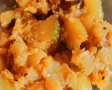 कद्दू की सब्जी(kaddu ki sabzi recipe in hindi) रेसिपी चरण 5 फोटो