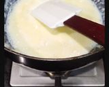 A picture of step 3 of Kesari Sheera.