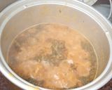 A picture of step 2 of Chick peas potato halwa poori.