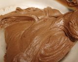 A picture of step 1 of Super Easy Christmas Chocolate Cake with Pancake Mix.