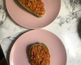 Foto del paso 3 de la receta: Calabacín relleno de soja texturizada